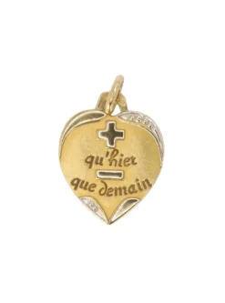 AUGIS - Médaille Amour "La sentimentale" 2 Ors