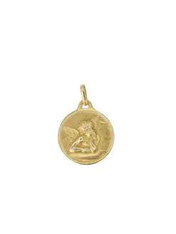 AUGIS - Médaille Ange Raphael Or jaune années 1950