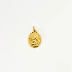 AUGIS - Médaille ange Raphaël or jaune
