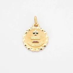 AUGIS - Médaille d'amour en Or jaune