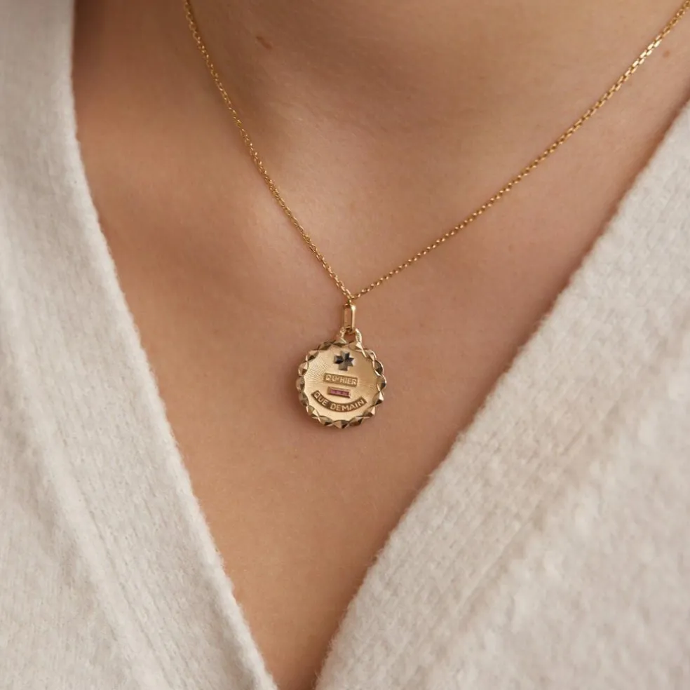 AUGIS - Médaille d'amour en Or jaune