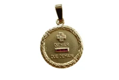 AUGIS - Médaille d'Amour or rubis et diamants
