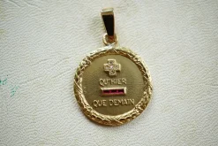 AUGIS - Médaille d'Amour or rubis et diamants