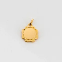 AUGIS - Médaille d'Amour, trèfle en or jaune