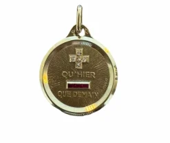 AUGIS - Médaille or jaune + Qu’hier Que demain