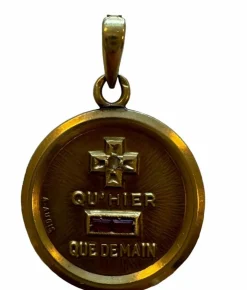 AUGIS - Médaille or jaune + Qu’hier Que demain
