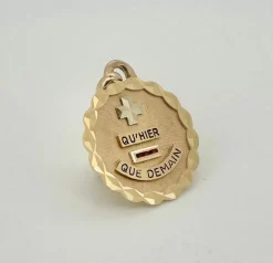 AUGIS - Médaille or rose