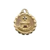 AUGIS - Médaille or rose, rubis