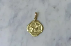 AUGIS - Médaille Religieuse d'Amour Ange Or Jaune