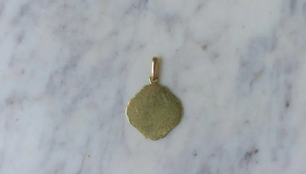 AUGIS - Médaille Religieuse d'Amour Ange Or Jaune