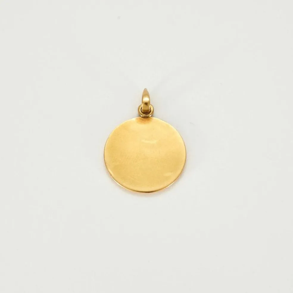 AUGIS - Médaille sentimentale en or jaune