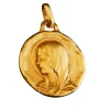 Augis - Médaille Vierge en Or jaune
