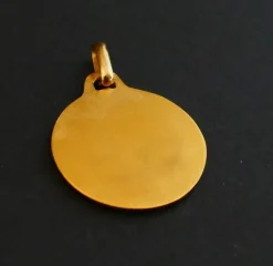 Augis - Médaille Vierge en Or jaune