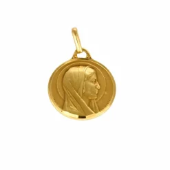 AUGIS - Médaille Vierge Marie or jaune