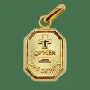 AUGIS - Pendentif médaille d'amour or "+ qu'hier - que demain"- L’Exclusive