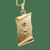 AUGIS - Pendentif médaille d'amour or "+ qu'hier - que demain" - L’Exclusive
