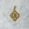 AUGIS- Médaille ancienne Ange or jaune