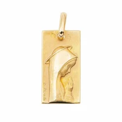 Augis Pendentif Médaille religieuse Or jaune