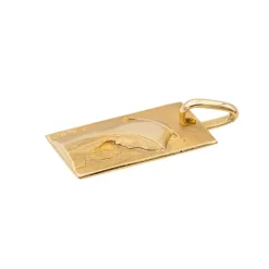 Augis Pendentif Médaille religieuse Or jaune