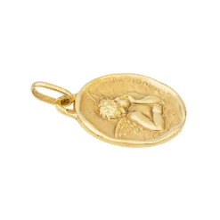 Augis Pendentif Médaille religieuse Or jaune