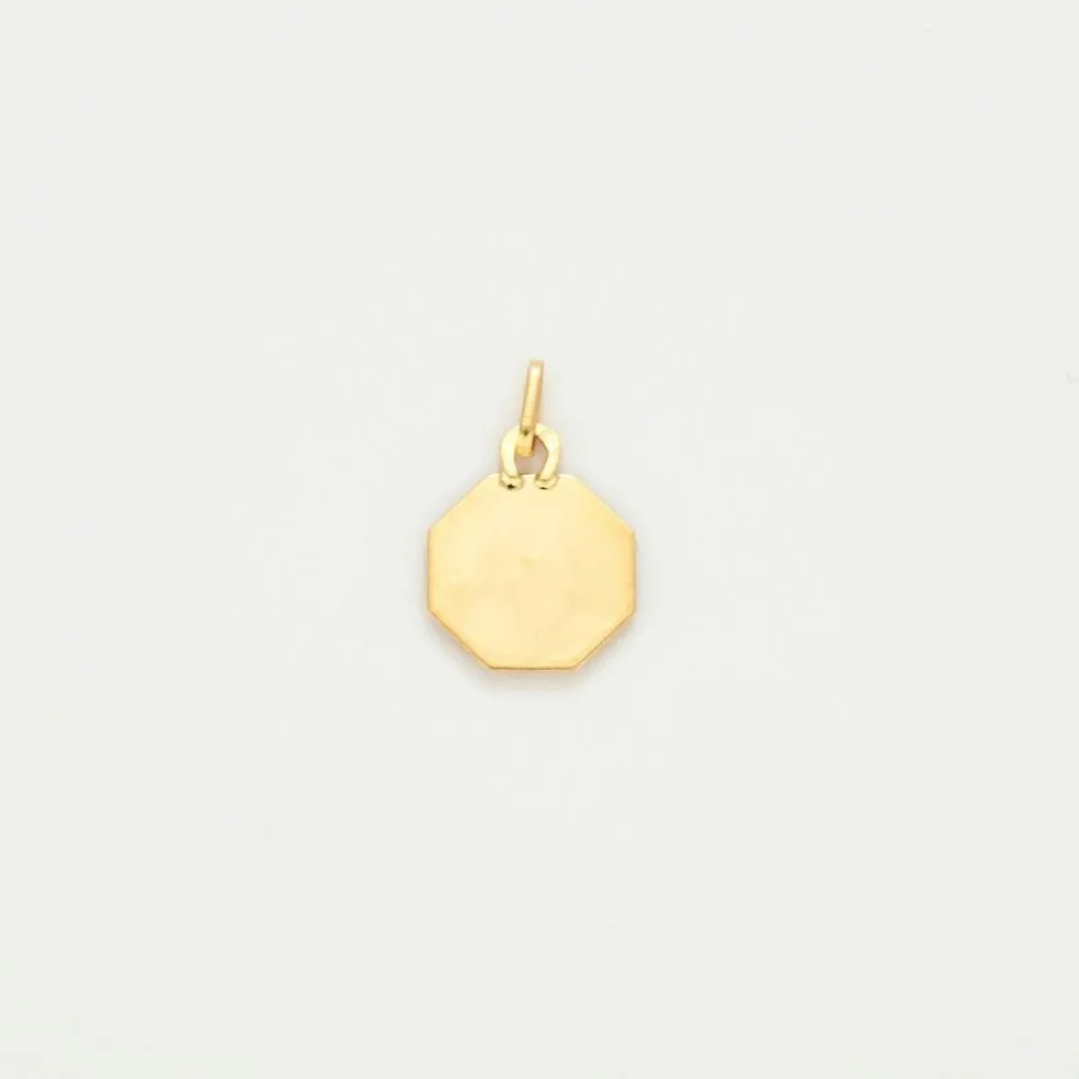Augis-Médaille d'amour hexagonale