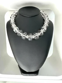 BACCARAT - Collier Sherazade or blanc cristal et diamants