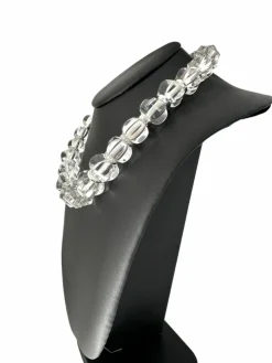 BACCARAT - Collier Sherazade or blanc cristal et diamants