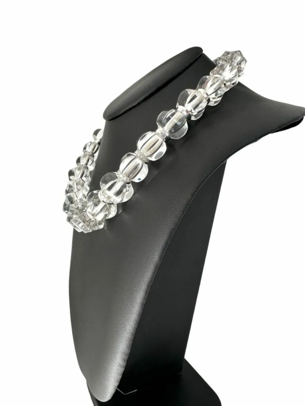 BACCARAT - Collier Sherazade or blanc cristal et diamants
