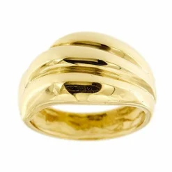 Bague à bande bombée