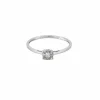Bague brillants or blanc