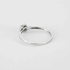Bague brillants or blanc