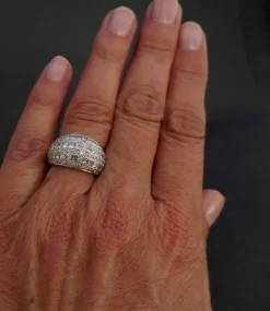 Bague 1 carat Diamants.