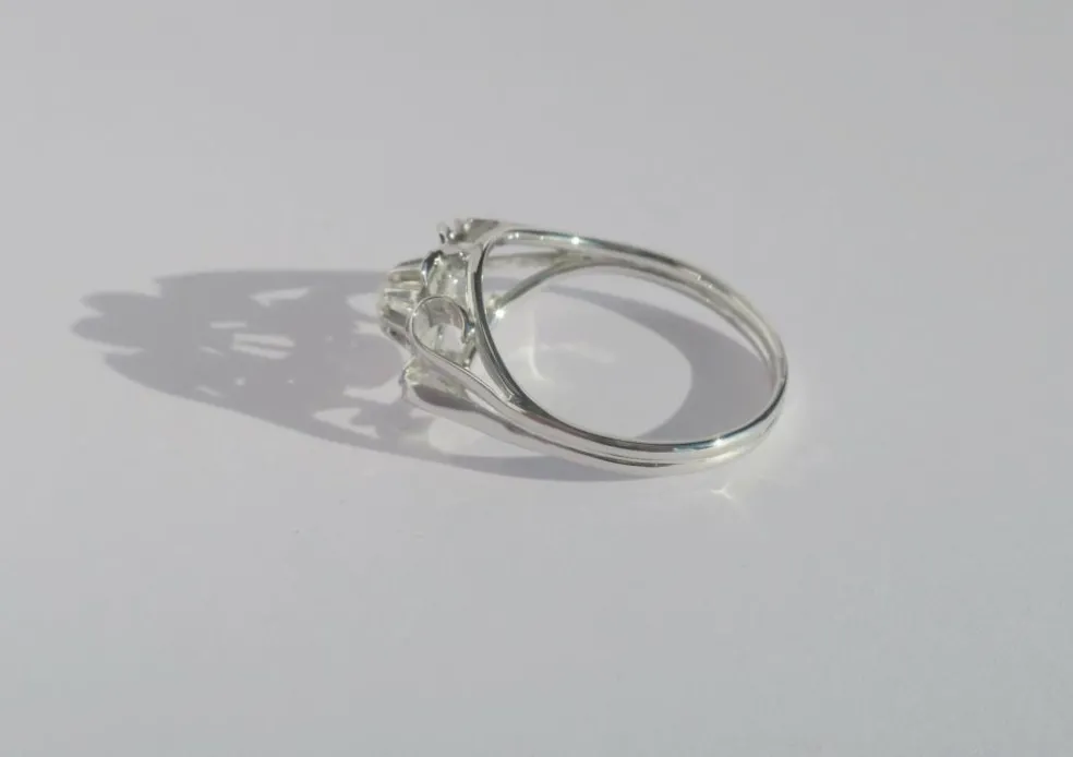 Bague 1950 Diamant Or blanc
