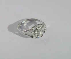 Bague 1950 Diamant Or blanc