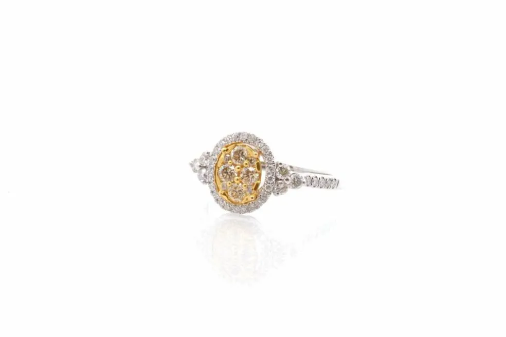 Bague 46 diamants