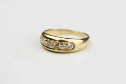 Bague 5 Diamants