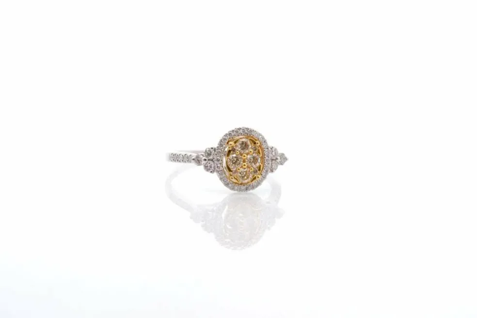 Bague 46 diamants