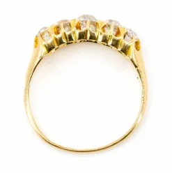 Bague 5 Diamants