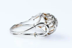 Bague 7 diamants en or blanc