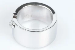 Bague 5 Diamants Or blanc