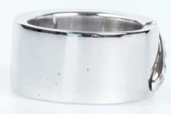 Bague 5 Diamants Or blanc