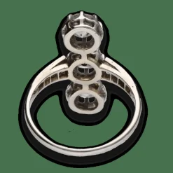 Bague 1930 diamants taille ancienne