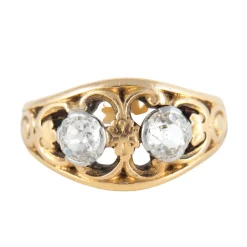 Bague à motifs Diamants