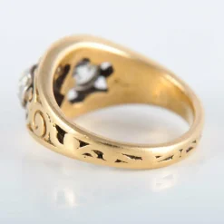 Bague à motifs Diamants