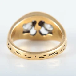 Bague à motifs Diamants