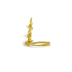 Bague - Or & perles