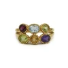 Bague - Or & Pierres de Couleur