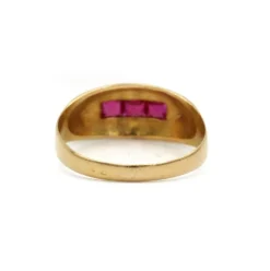 Bague - Or & Rubis