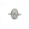 Bague - Or blanc & Diamants