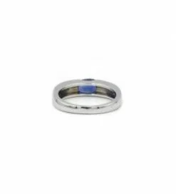 Bague - Or blanc & Saphirs
